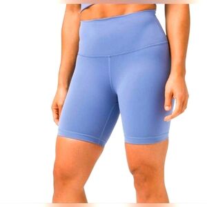 lululemon athletica Periwinkle High-Rise Bike Shorts